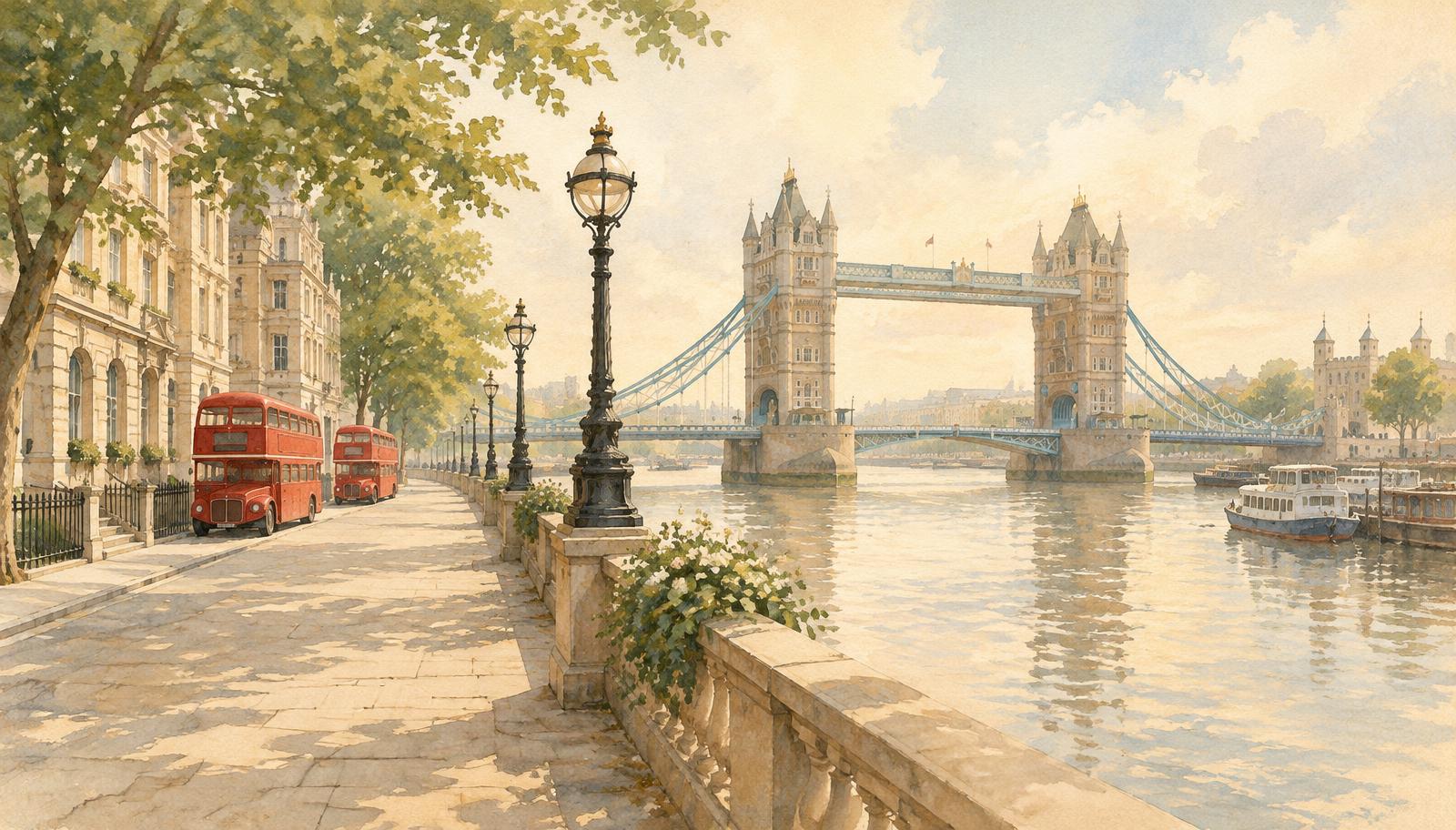 United Kingdom cityscape